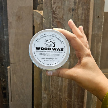 100% Natural Wood Wax 90gm