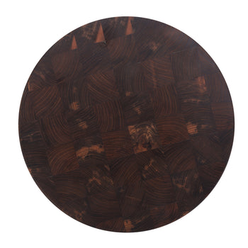 Teakwood Classic Square 12" Round End Grain Chopping Board