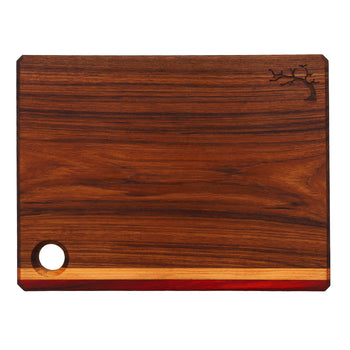Teak Wood Straight Grain Chopping Board Straight Grain Medium